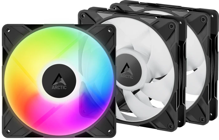 ARCTIC P14 Pro A-RGB, schwarz, 140mm, 3er-Pack