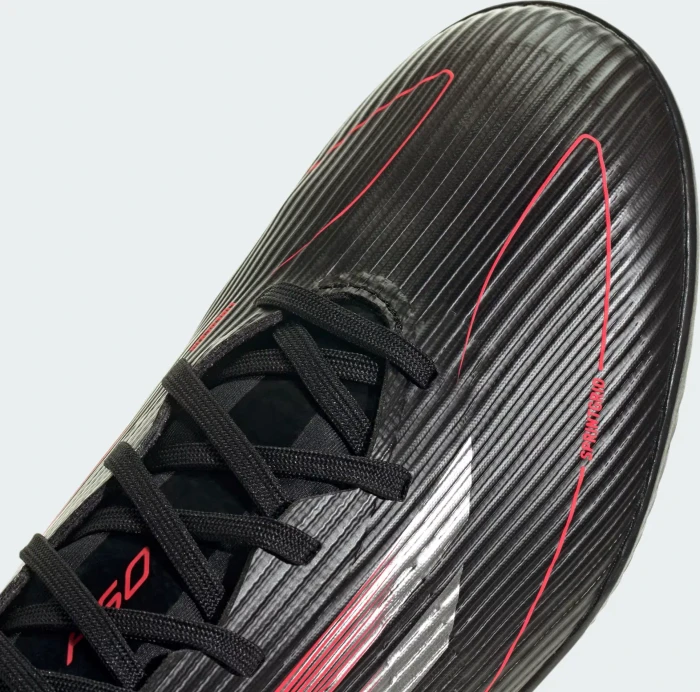adidas F50 League TF core black/iron metallic/lucid red