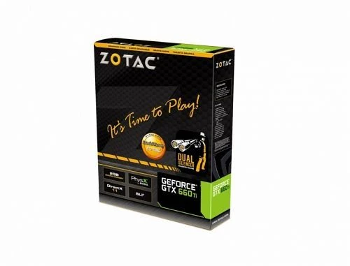 Zotac GeForce GTX 660 Ti, 2GB GDDR5, 2x DVI, HDMI, DP