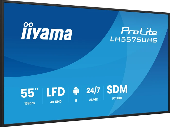 iiyama ProLite LH5575UHS-B2AG, 54.6"