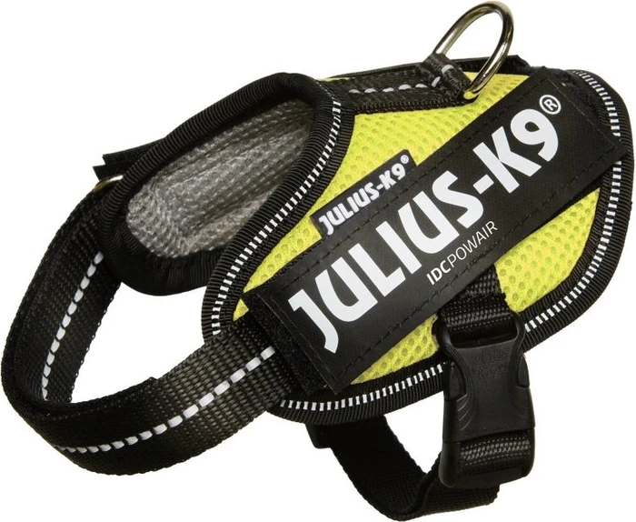 Julius K9 IDC Powair Hundegeschirr 2XS, Neongelb