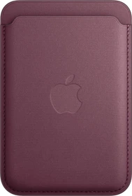 Apple iPhone Feingewebe Wallet mit MagSafe mulberry