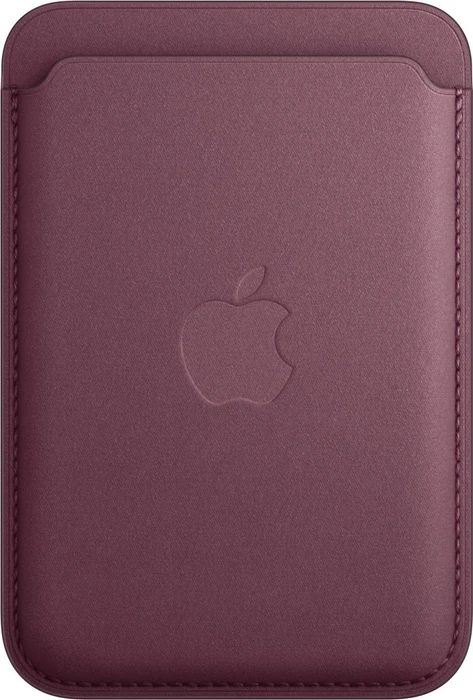 Apple iPhone Feingewebe Wallet mit MagSafe mulberry