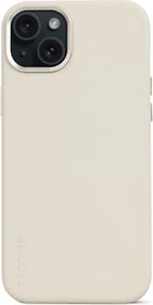 Decoded Leather Back Cover für Apple iPhone 15 Plus Clay