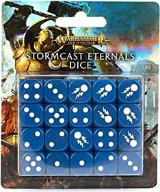 Games Workshop Warhammer Age of Sigmar Würfelset: Stormcast Eternals