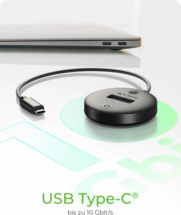 RaidSonic Icy Box IB-1610MCD-C31 DockingStation für NVMe & SATA M.2 SSD, USB-C 3.1