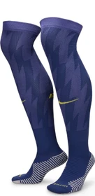 Nike Dri-FIT Atlético Madrid Strike Away Fußballstutzen binary blue/dark purple dusk/vibrant yellow