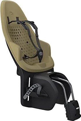 Thule Yepp 2 Maxi Sattelrohr Fahrradkindersitz fennel tan
