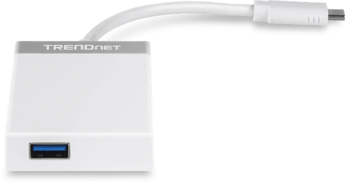 TRENDnet TUC-H4E USB-Hub, 4x USB-A 3.0, USB-C 3.0 [Stecker]