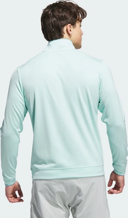 adidas Lightweight Half-Zip Pullover semi flash aqua (Herren)