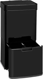 Klarstein Touchless Müllsammler 72l black stainless steel