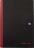 Oxford Black & Red Notizbuch, A4, liniert, Hardcover, 96 Blatt