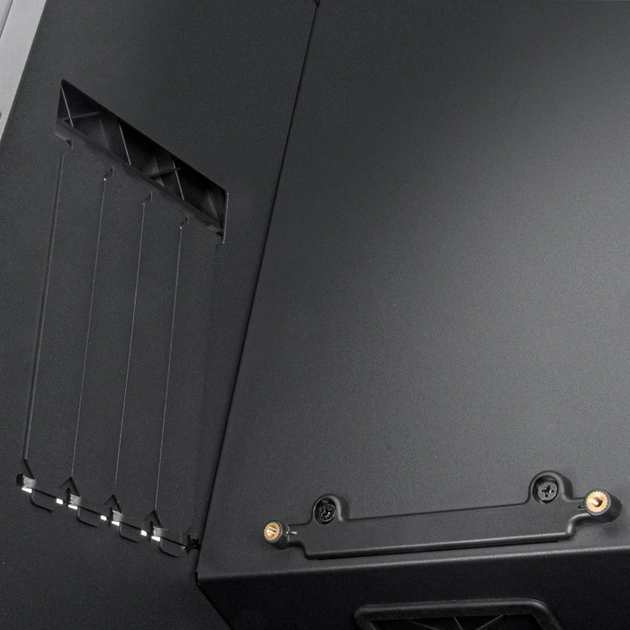 SilverStone Alta F2 Black, schwarz, Glasfenster