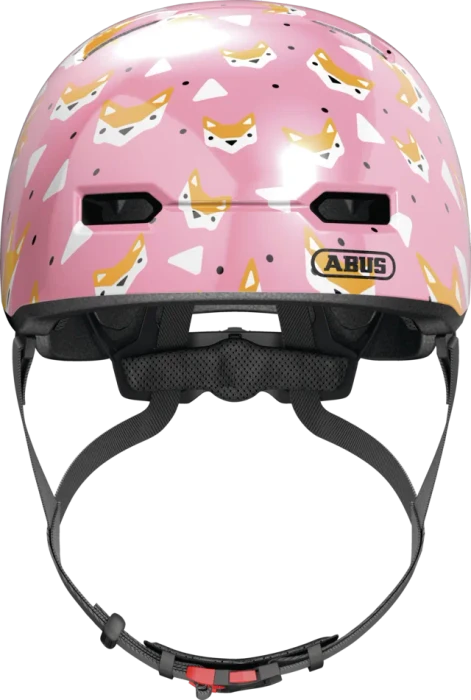 ABUS Skurb Kinderhelm rose foxes