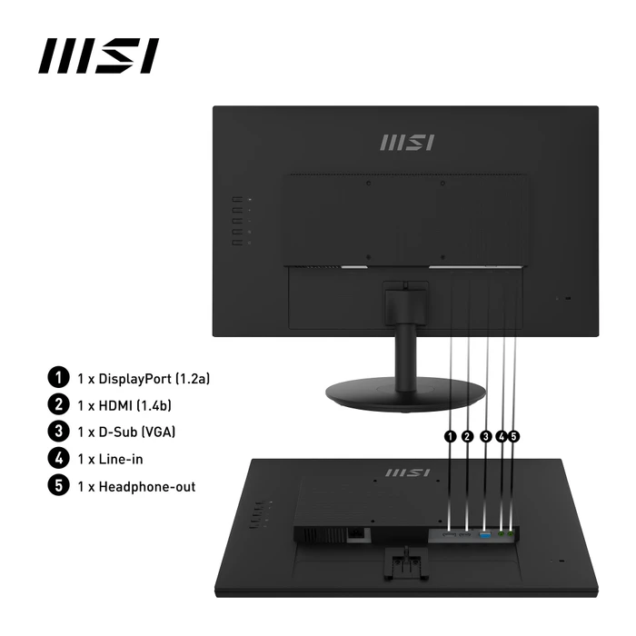MSI PRO MP242A, 23.8"