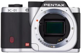 Pentax K-01 silber Body