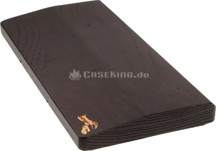 Glorious Holz Maus-Handballenauflage, schwarz/braun