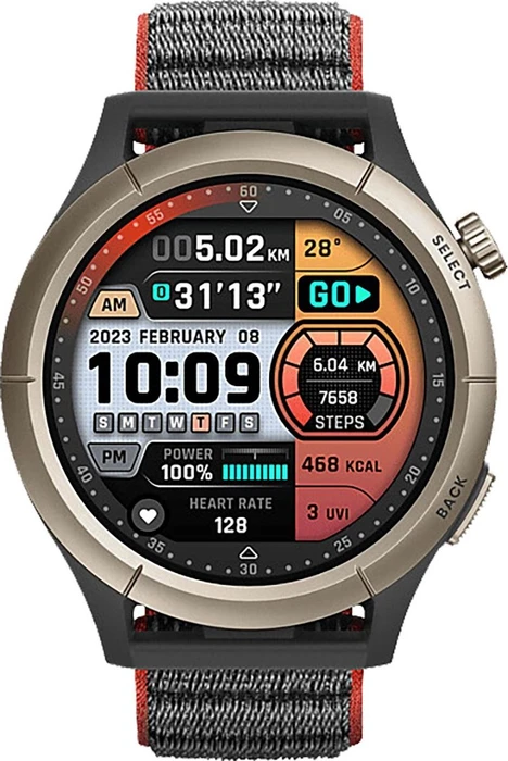 Amazfit Cheetah Pro run track black