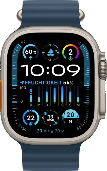 Apple Ocean Armband für Apple Watch Ultra 49mm blau