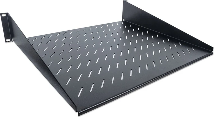 Intellinet 19" Fachboden zur Frontmontage, 400mm Einbautiefe, 2HE