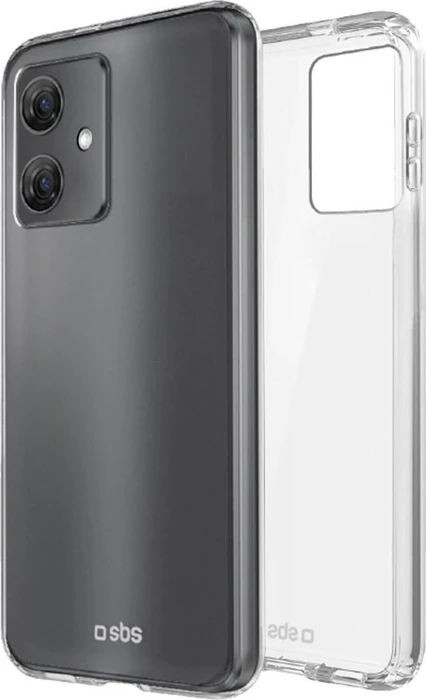 SBS Mobile Skinny Cover für Motorola Moto G55 5G transparent