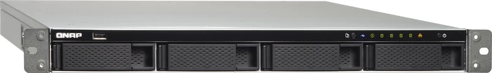 QNAP Turbo Station TS-463U-RP, 4GB RAM, 1x SFP+ 10Gb/s, 4x RJ-45 1000Base-T, 1HE