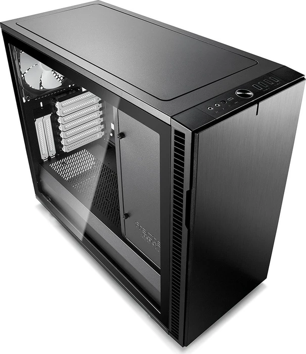 Fractal Design Define R6 USB-C Black TG, Glasfenster, schallgedämmt