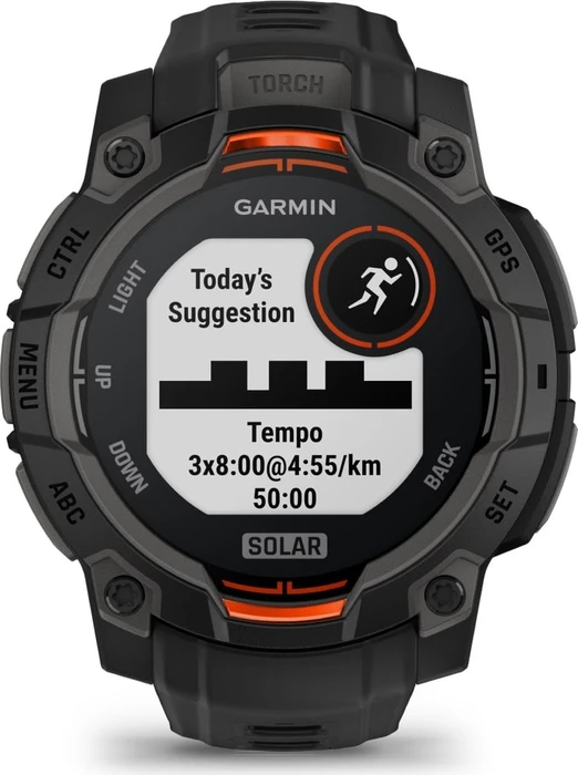 Garmin Instinct 3 Solar 45mm schwarz