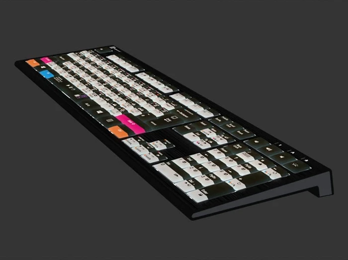 LogicKeyboard Astra 2 Adobe Filmmaker PC, USB, FR