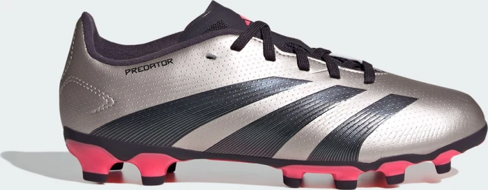 adidas Predator League MG platinum metallic/aurora black/turbo (Junior)