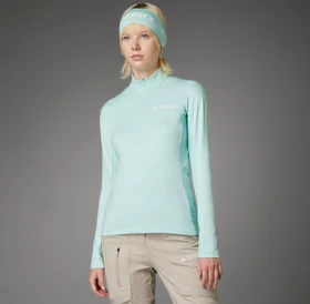 adidas Terrex Xperior Funktionsshirt langarm semi flash aqua (Damen)
