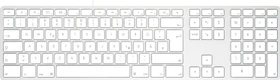 Matias Aluminum Wired Keyboard for Mac (USB-C), Silver, USB, DE (FK318CS-DE)