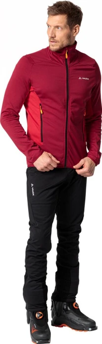 Vaude Monviso Fleece II Jacke dark indian red (Herren)