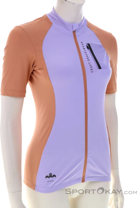 Craft Adv Gravel Trikot kurzarm lavender cliff (Damen)