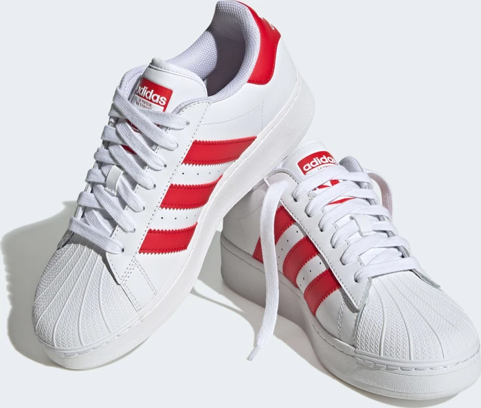 adidas Superstar XLG cloud white/better scarlet (Herren)