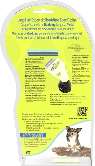 FURminator deShedding Tool für sehr kleine Hunde mit langem Fell, Version 1