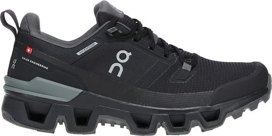 On Cloudwander Waterproof black/eclipse (Damen)