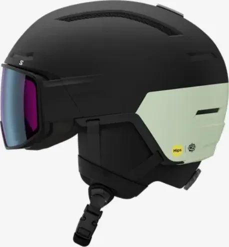 Salomon Driver Pro Sigma MIPS Helm black/white moss