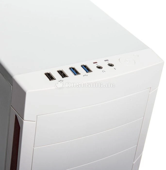 BitFenix Outlaw USB 3.0 weiß, schallgedämmt