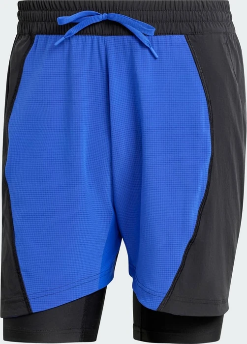 adidas Tennis 2-in-1 Shorts lucid blue/black (Herren)