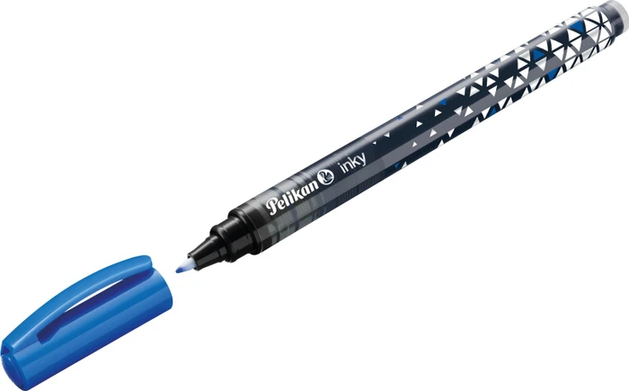 Pelikan inky Tintenroller (Mine) blau, Rechtshänder, Faltschachtel