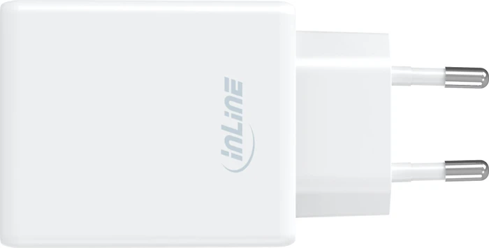 InLine USB Netzteil Ladegerät Single USB-C PD AVS 65W weiß
