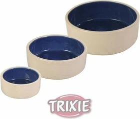 Trixie Keramiknapf, Ø22cm, creme, blau