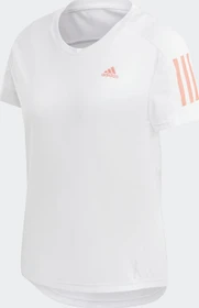 adidas Own The Run Laufshirt kurzarm white/signal pink/coral (Damen)