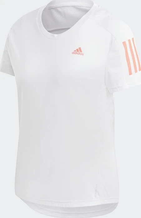 adidas Own The Run Laufshirt kurzarm white/signal pink/coral (Damen)