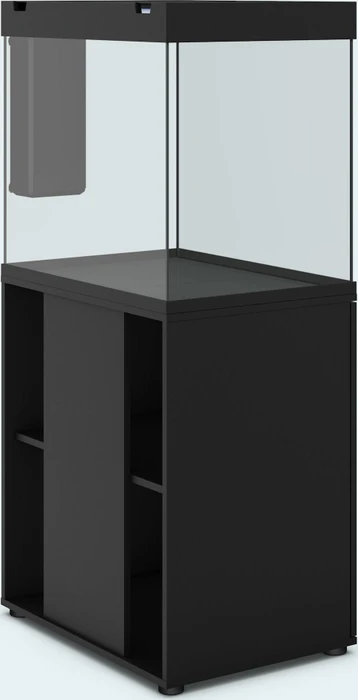 Juwel Lido 200 LED Aquarium-Set mit Unterschrank, schwarz/schwarz, 200l