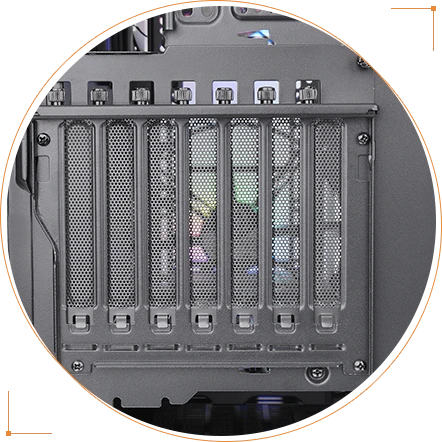 Thermaltake View 300 MX, schwarz, Glasfenster