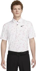Nike Dri-FIT Tour Golf Funktionsshirt kurzarm weiß/schwarz (Herren)