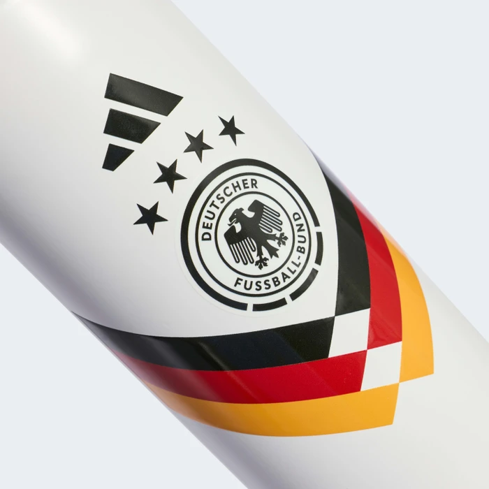 adidas Deutschland 26 Trinkflasche 600ml weiß/schwarz