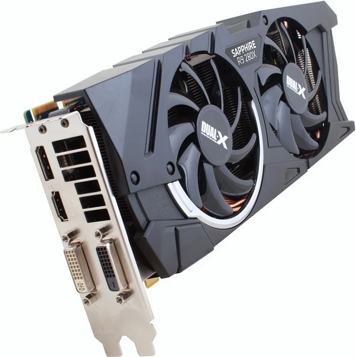 Sapphire Radeon R9 280X Dual-X OC, 3GB GDDR5, 2x DVI, HDMI, DP, lite retail